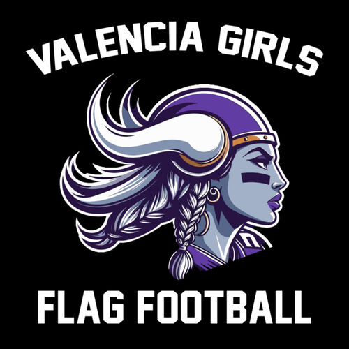 VHS Girls Flag Football Waterproof Sticker Thumbnail